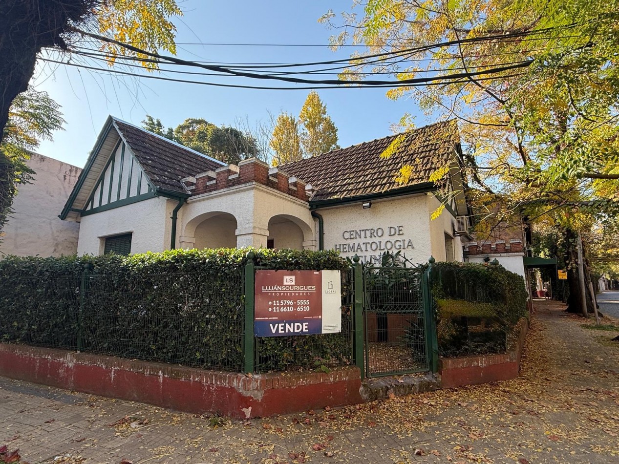 Casa en venta en casco historico  San Isidro en una planta.