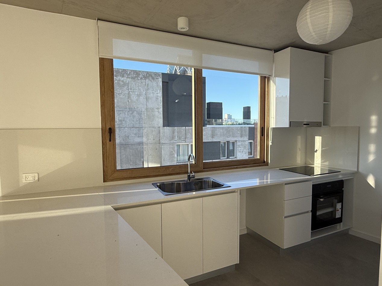 Departamento en San Isidro en alquiler con balcon terraza y cochera  a estrenar