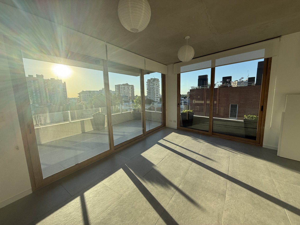 Departamento en San Isidro en alquiler con balcon terraza y cochera  a estrenar