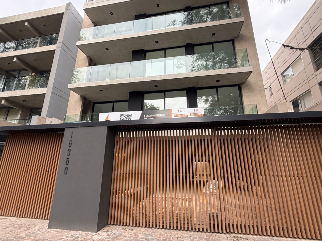 Departamento a estrenar en Venta en Acassuso con terraza , parrilla, pileta y cochera 
