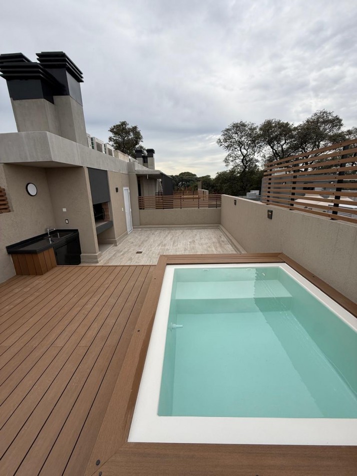 Departamento a estrenar en Venta en Acassuso con terraza , parrilla, pileta y cochera 