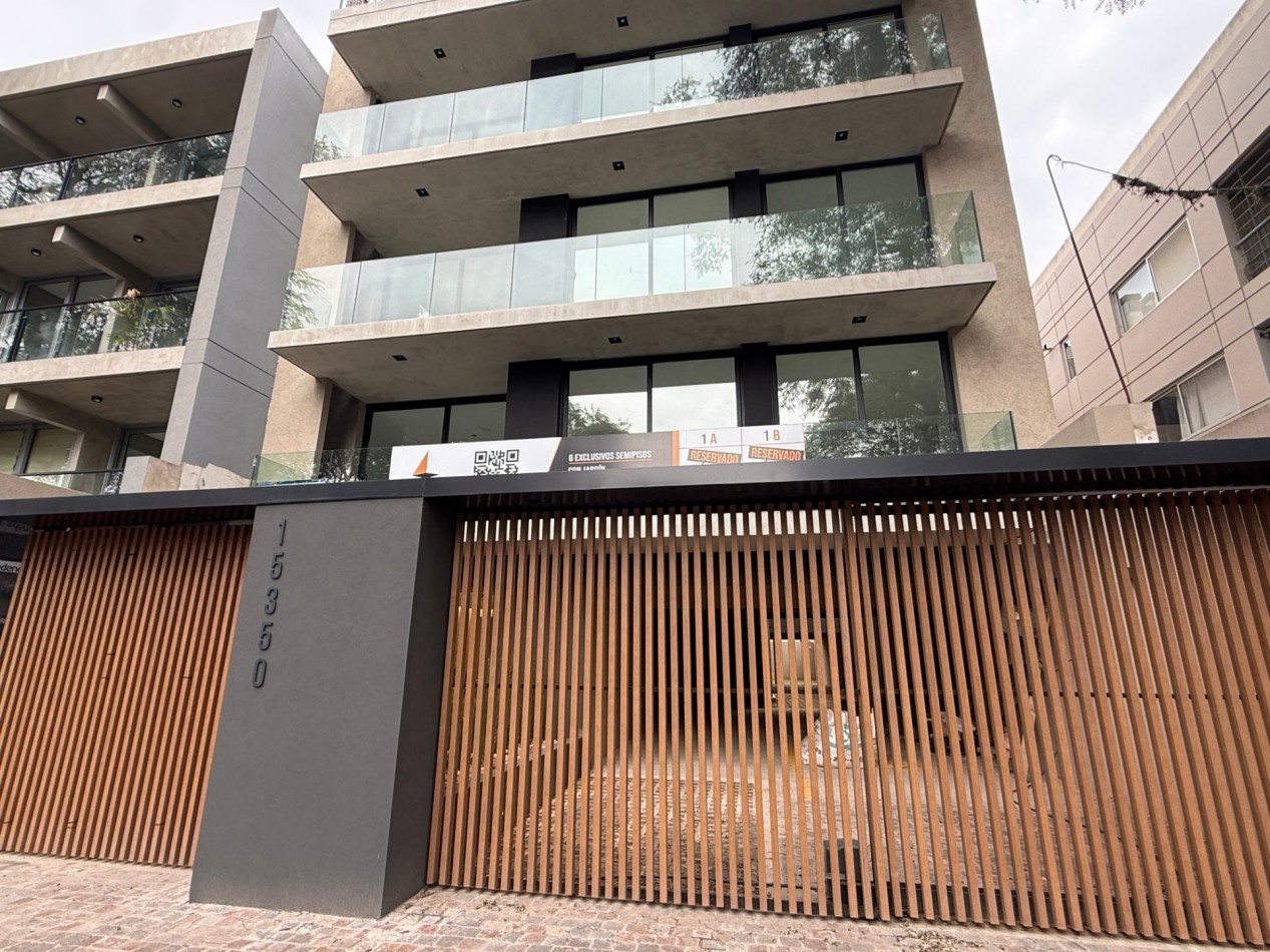 Departamento a estrenar en Venta en Acassuso con terraza , parrilla, pileta y cochera 